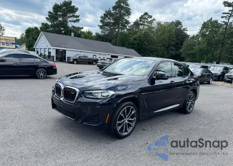 2022 BMW X4 M40I from USA, damaged, VIN 5UX43DT01N9J61857